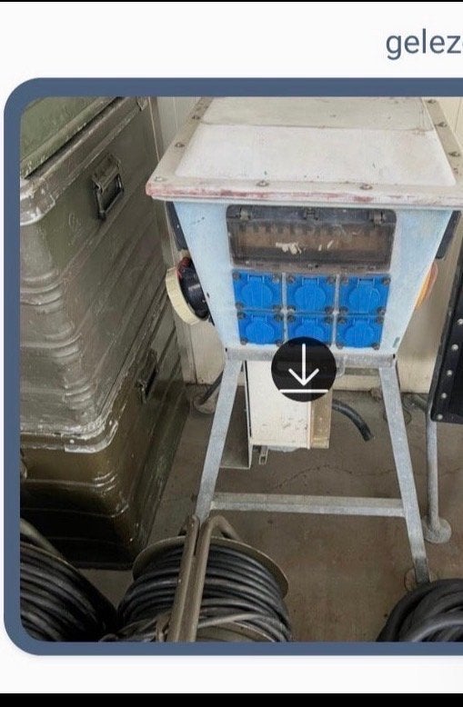 Robuuste zwerfkast met Siemens installatieautomaat, Doe-het-zelf en Verbouw, Ophalen, Gebruikt, Siemens, Groepenkast
