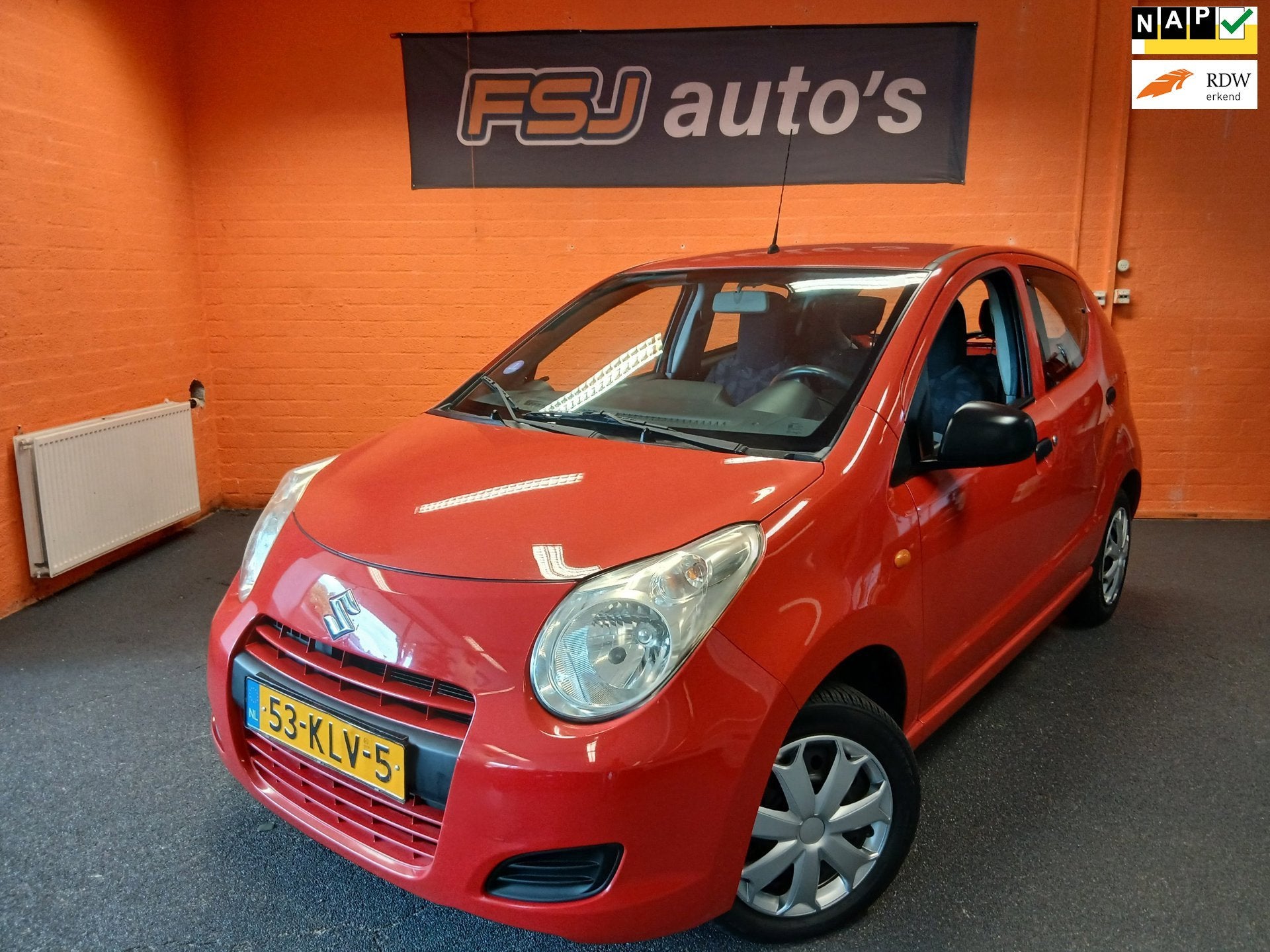 Suzuki Alto 1.0 / 5 DEURS / COMFORT / NL-AUTO / AIRCO!, Voorwielaandrijving, Euro 5, Stof, Gebruikt