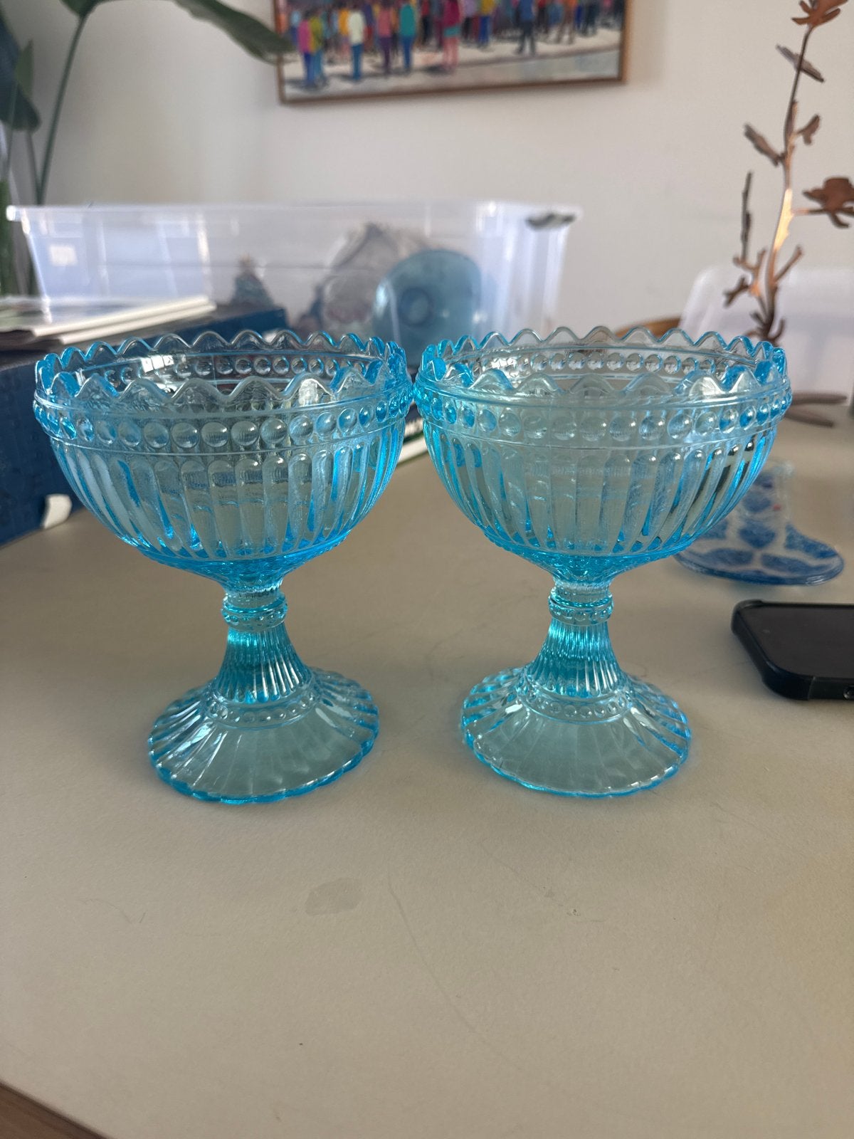 Iittala x Marimekko Maribowl / Mariskooli glazen schaal, Ophalen of Verzenden, Zo goed als nieuw, Overige vormen, Glas