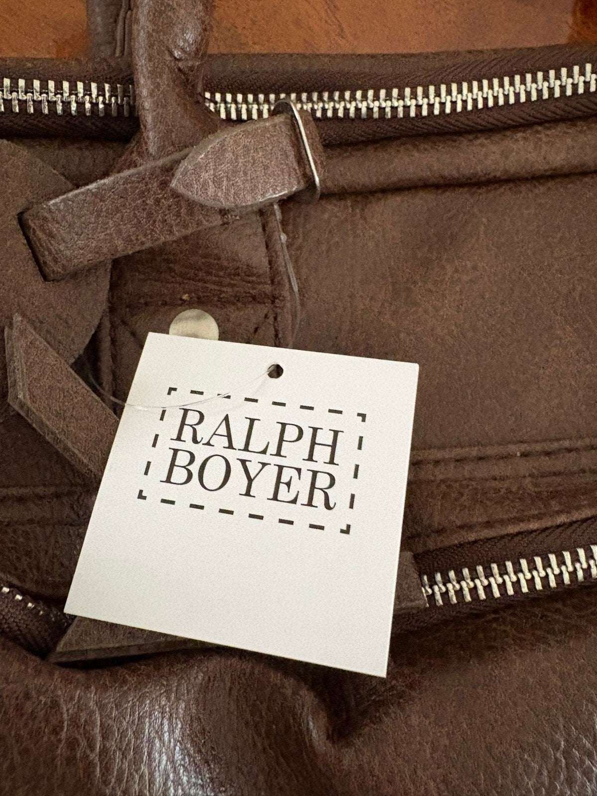 Ralph Boyer Handtas Bruin - Nieuw met labels, Sieraden, Tassen en Uiterlijk, Tassen | Damestassen, Ophalen of Verzenden, Nieuw