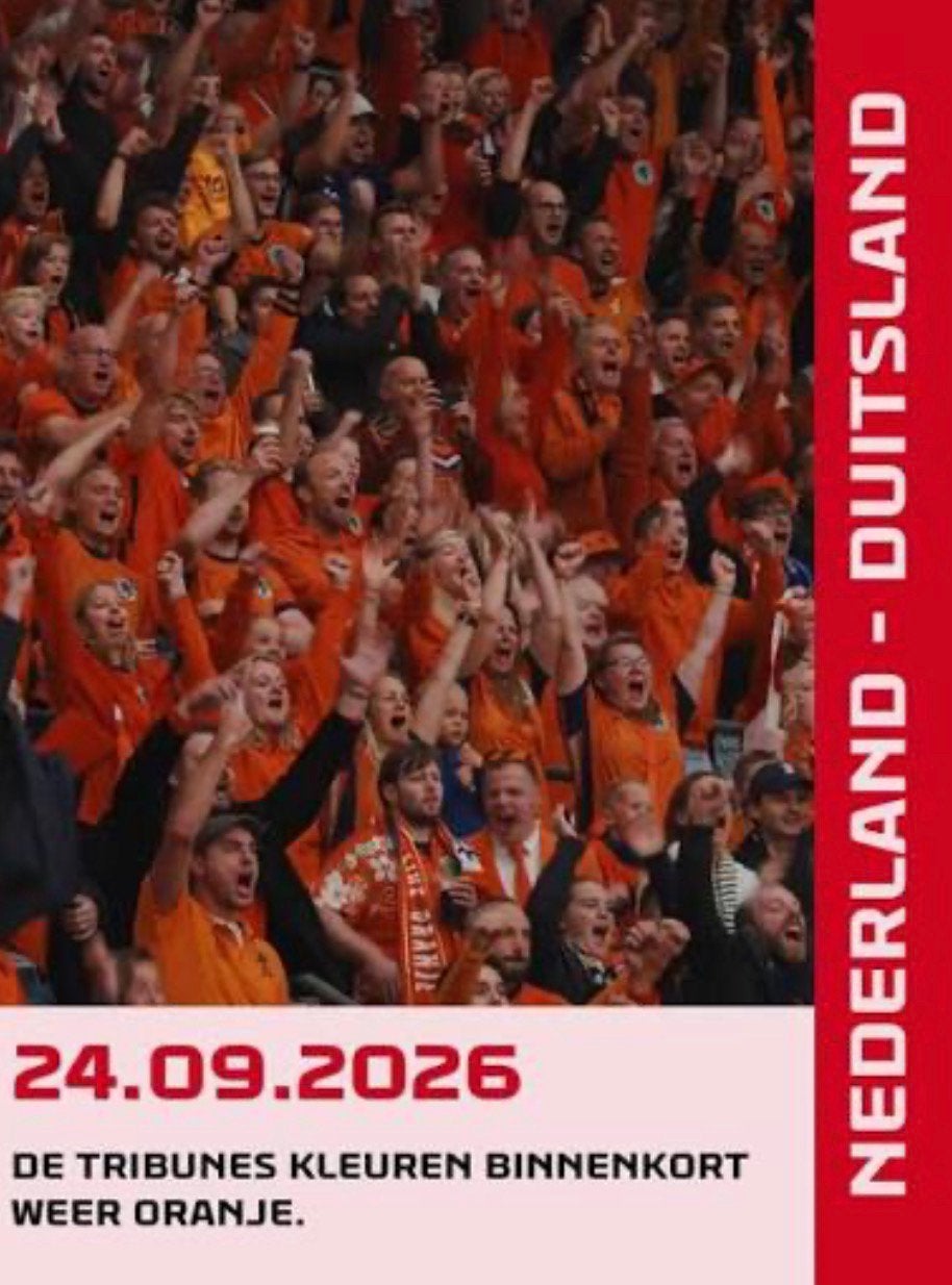 Nederland duitsland 2 tickets - 24 sep - kaarten tickets, Tickets en Kaartjes, Losse kaart, Twee personen, September, Nederlands elftal