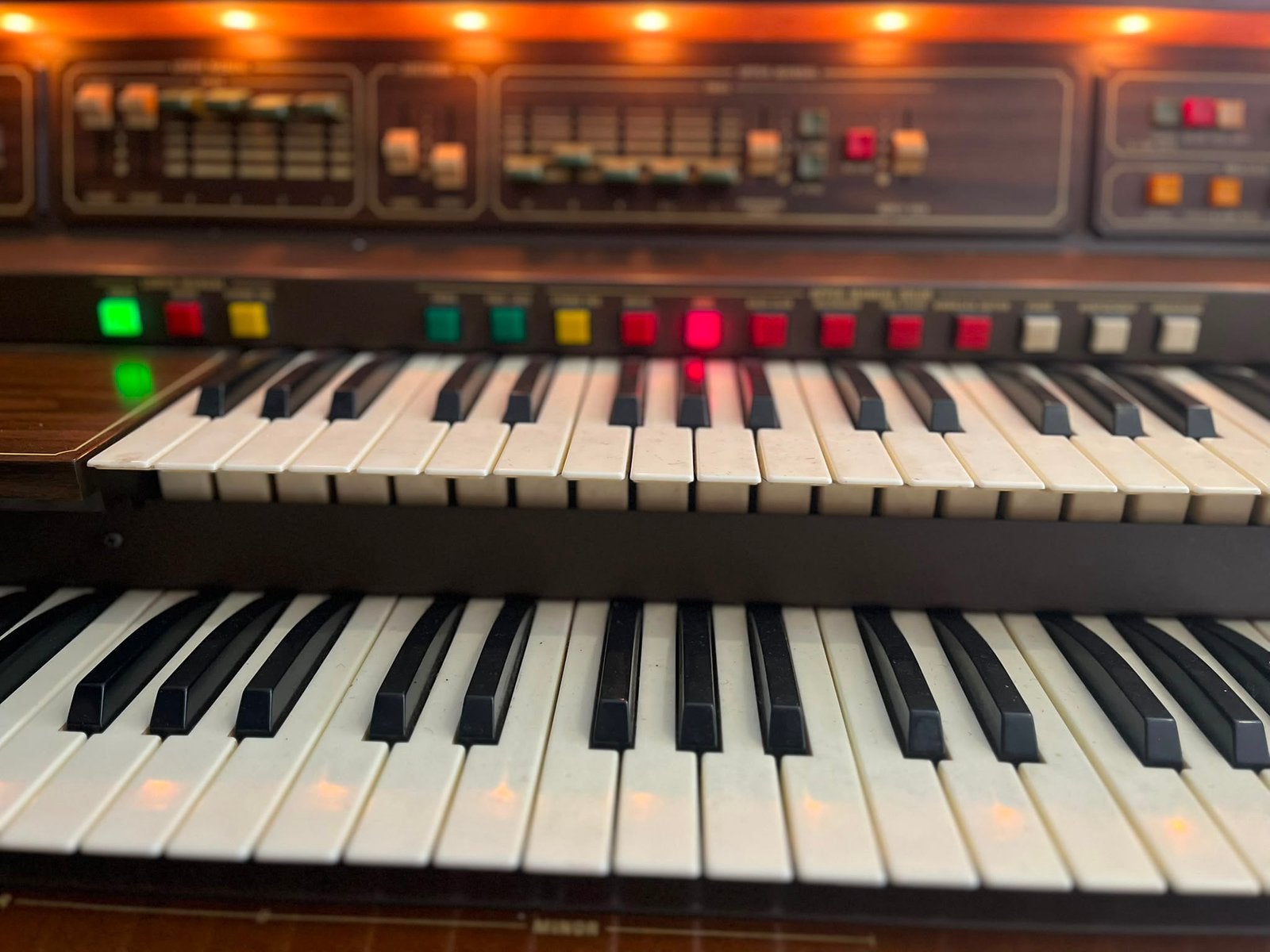 Zeldzaam Vintage Eminent Solina F225 Analoog Orgel, Ophalen, Gebruikt, Overige aantallen, Overige merken