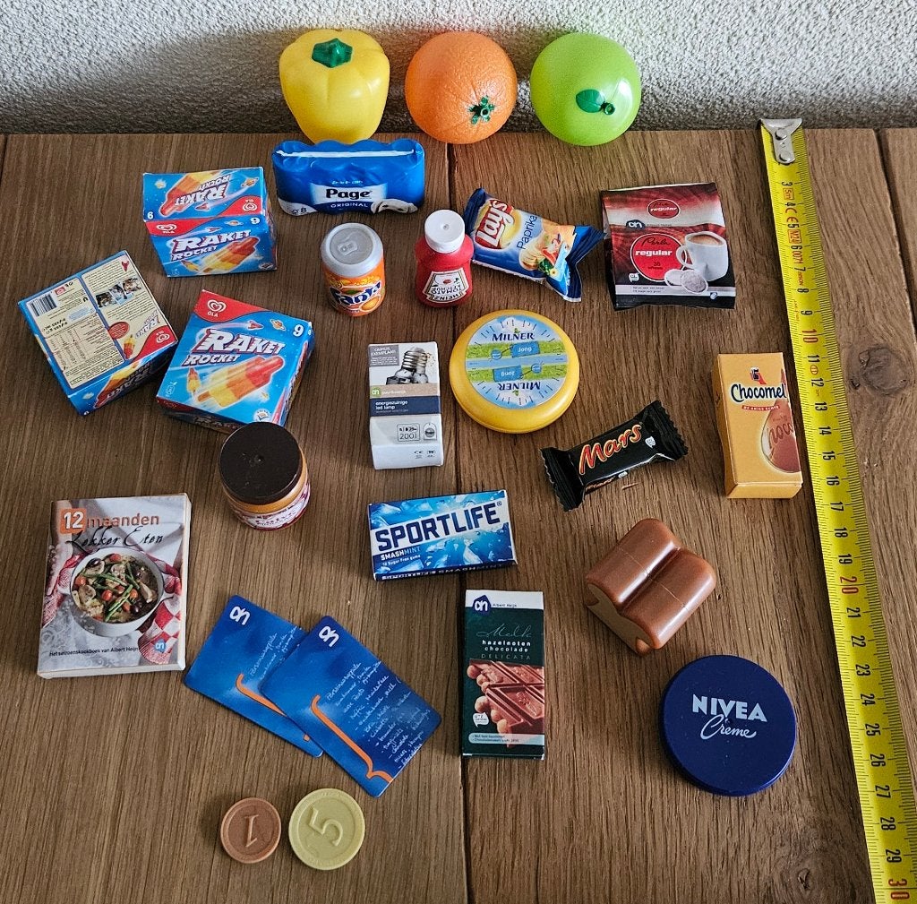 Albert Heijn supermarkt mini's verzamelen 26 st. Super gaaf!, Albert Heijn, Ophalen of Verzenden
