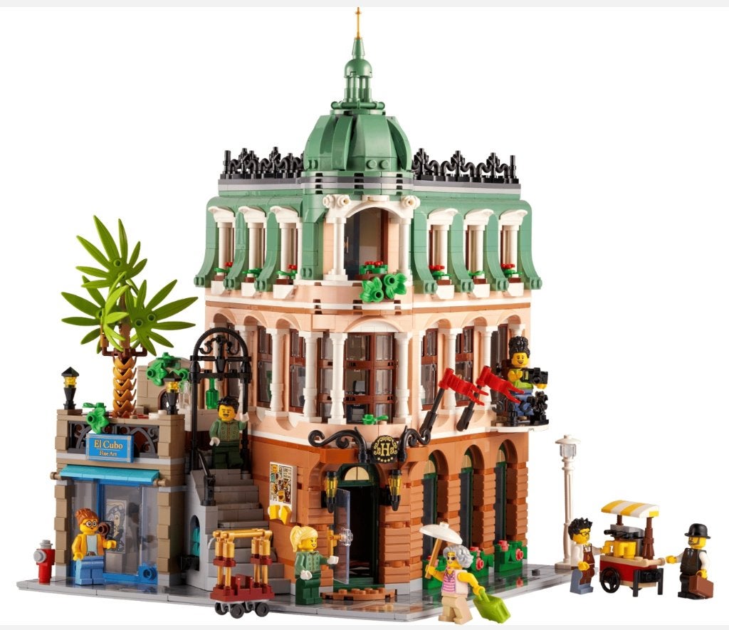 LEGO 10297 Boetiekhotel, Kinderen en Baby's, Ophalen, Gebruikt, Lego, Compleet