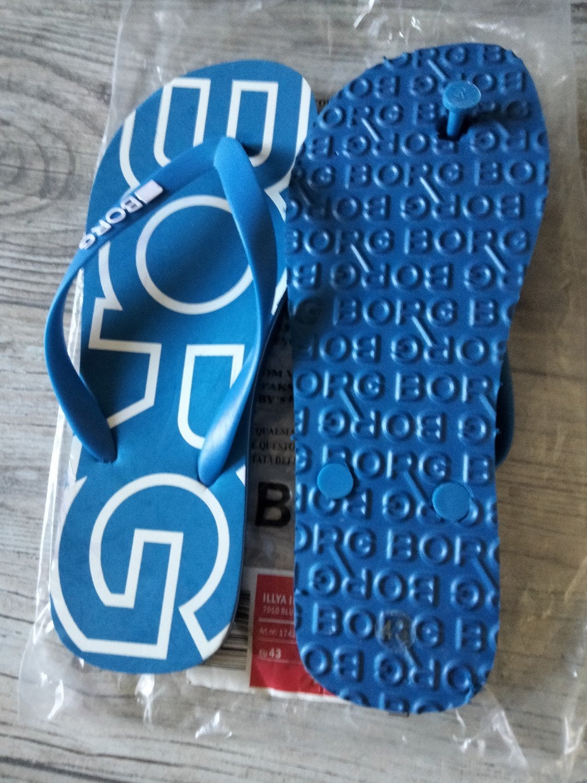 Bjorn Borg slippers maat 43, Ophalen of Verzenden, Nieuw, Blauw