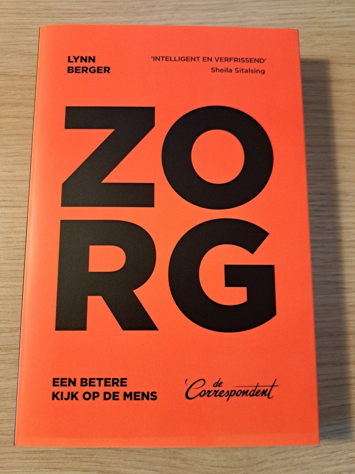 Zorg: Een betere kijk op de mens - Lynn Berger, Ophalen of Verzenden, Zo goed als nieuw, Overige typen, Lynn Berger