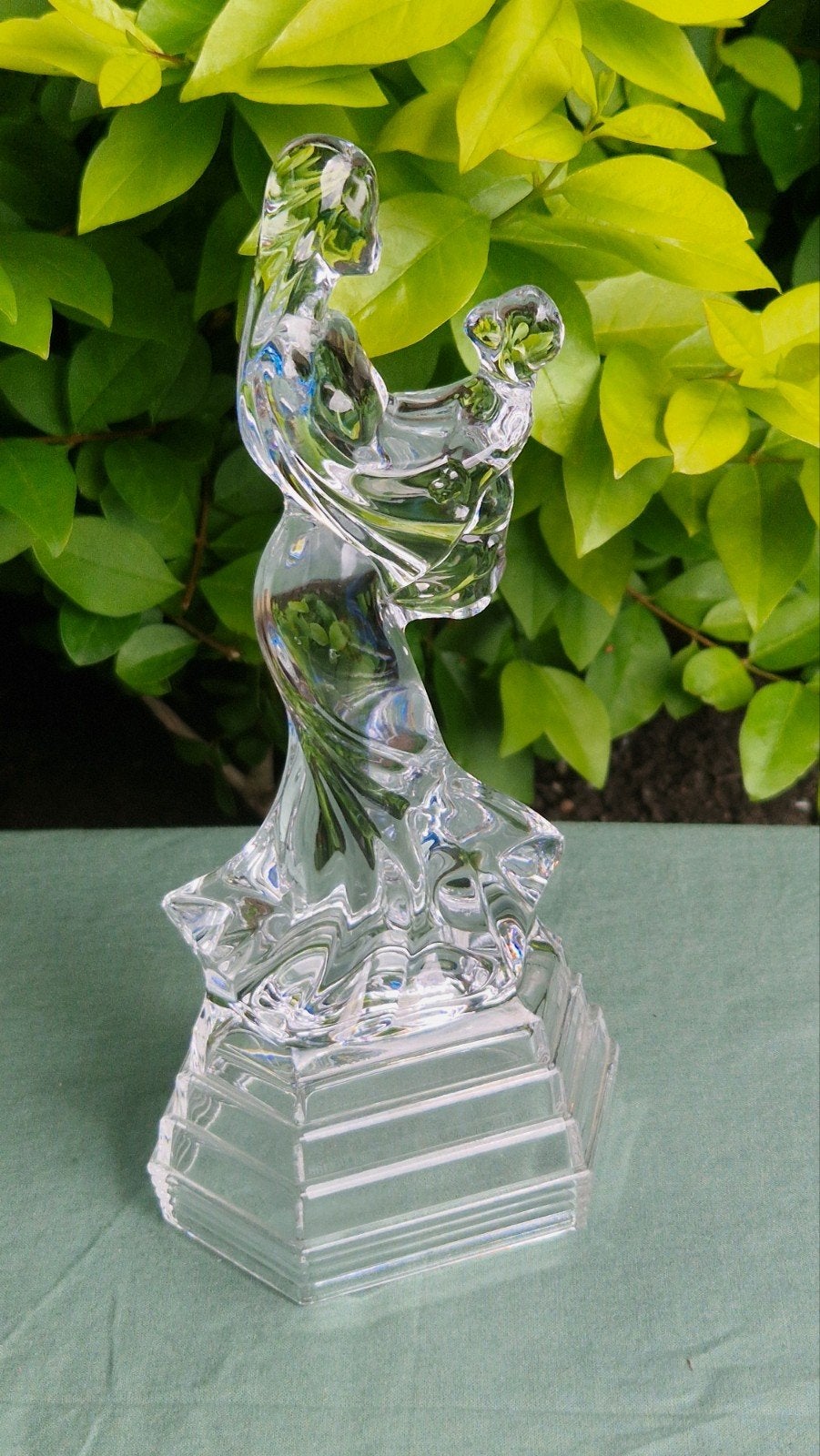 Madonna met kind(Kristalglas), Ophalen of Verzenden