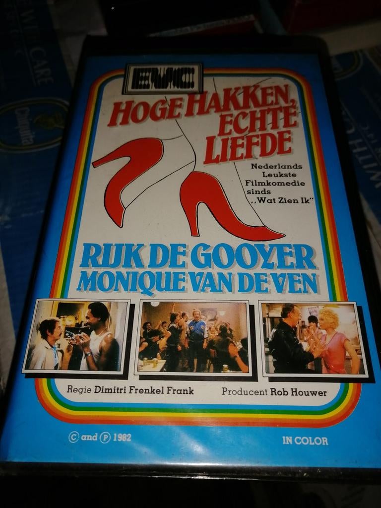 Vcc video2000 ex-rental - Hoge Hakken Echte Liefde, Cd's en Dvd's, Alle leeftijden, Ophalen of Verzenden, Gebruikt