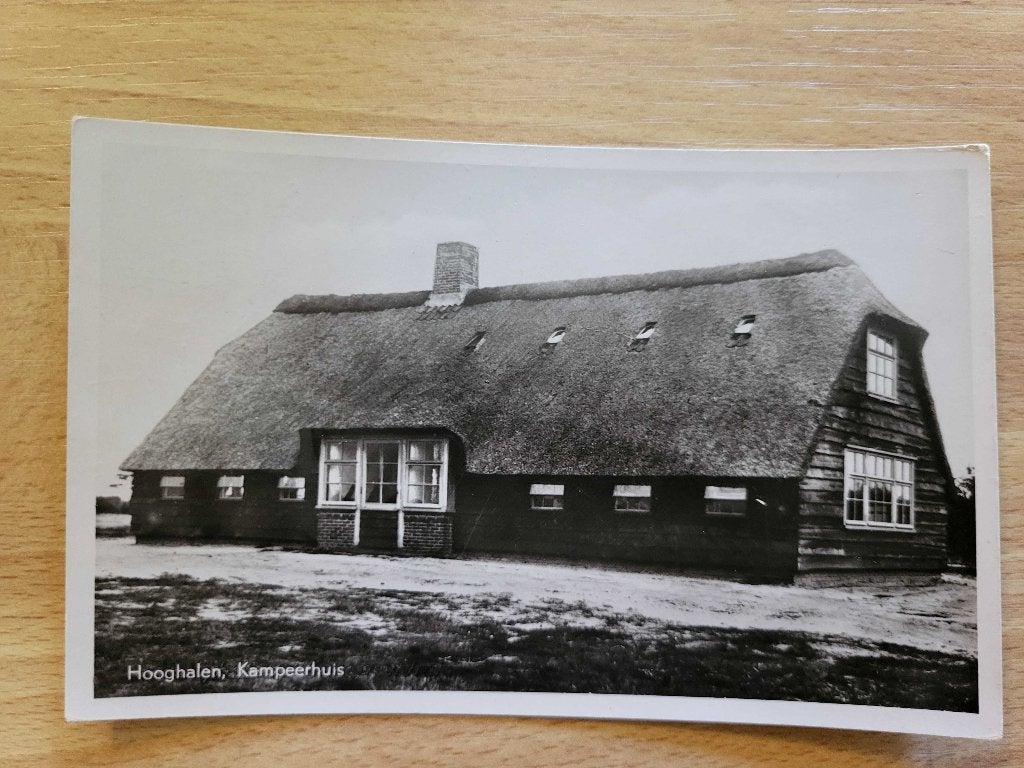 ansicht HOOGHALEN Kampeerhuis, Ophalen of Verzenden, Voor 1920, Drenthe