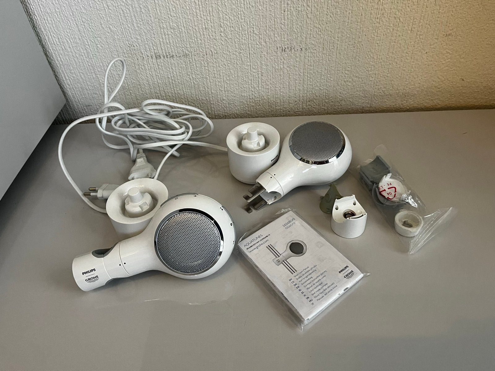 Philips Aquatunes Draadloze Douche Speakerset, Audio, Tv en Foto, Philips, Gebruikt, Ophalen of Verzenden, Draagbare speaker