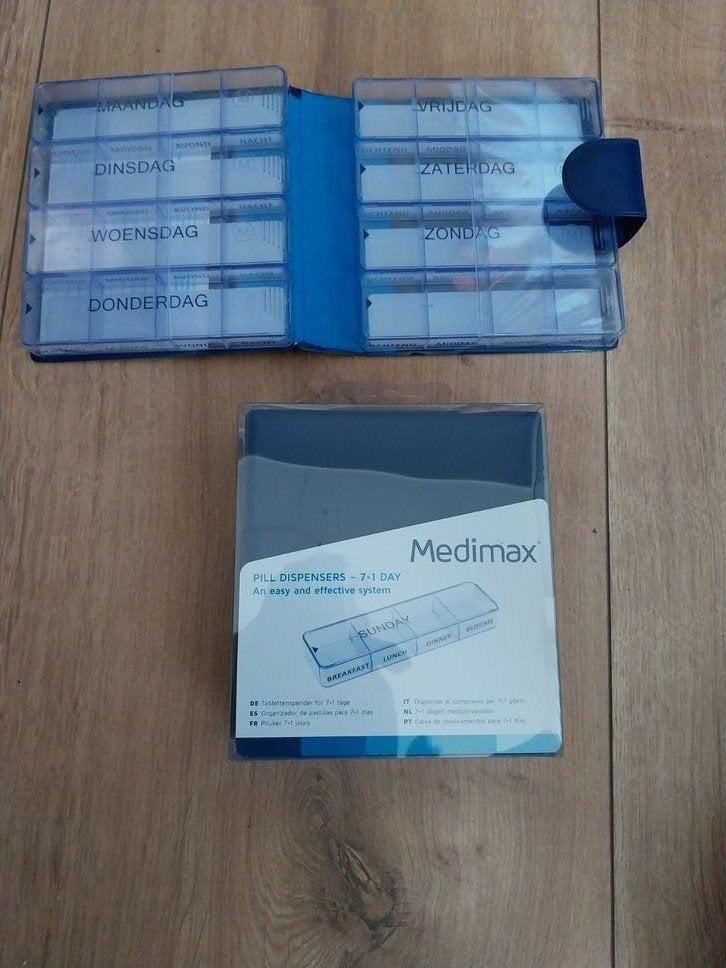 2 nieuwe medicijn-etuis voor 8dagen, Ophalen of Verzenden, Nieuw