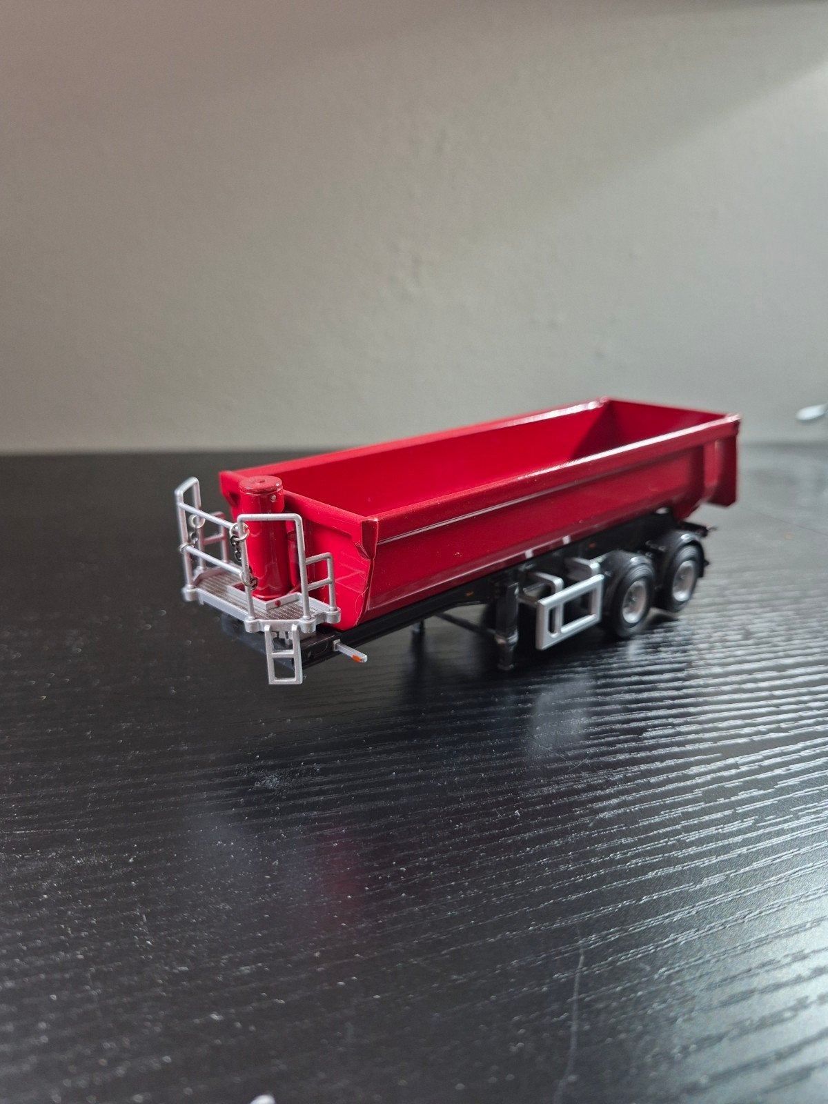 WSI Models Half Pipe Kipper Trailer - 2 Assen, Overige merken, 1:50 of kleiner, Ophalen of Verzenden, Zo goed als nieuw