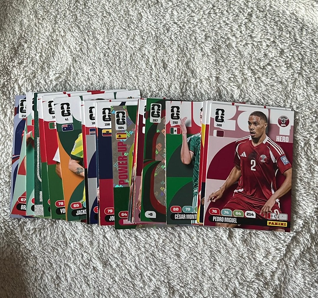 FIFA worldcup26 trading cards, Ophalen of Verzenden, Zo goed als nieuw, Meerdere plaatjes