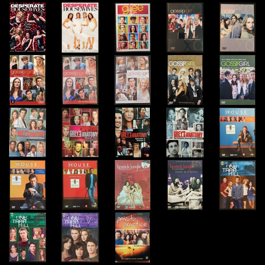 DVD boxsets - tv shows - diverse - #1 - zie omschrijving, Vanaf 12 jaar, Ophalen, Zo goed als nieuw, Drama