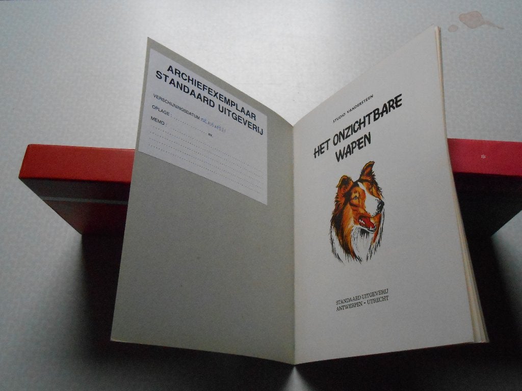 Bessy 74 Het onzichtbare wapen 1971. Archiefexemplaar., Willy Vandersteen, Eén stripboek, Nieuw, Ophalen of Verzenden