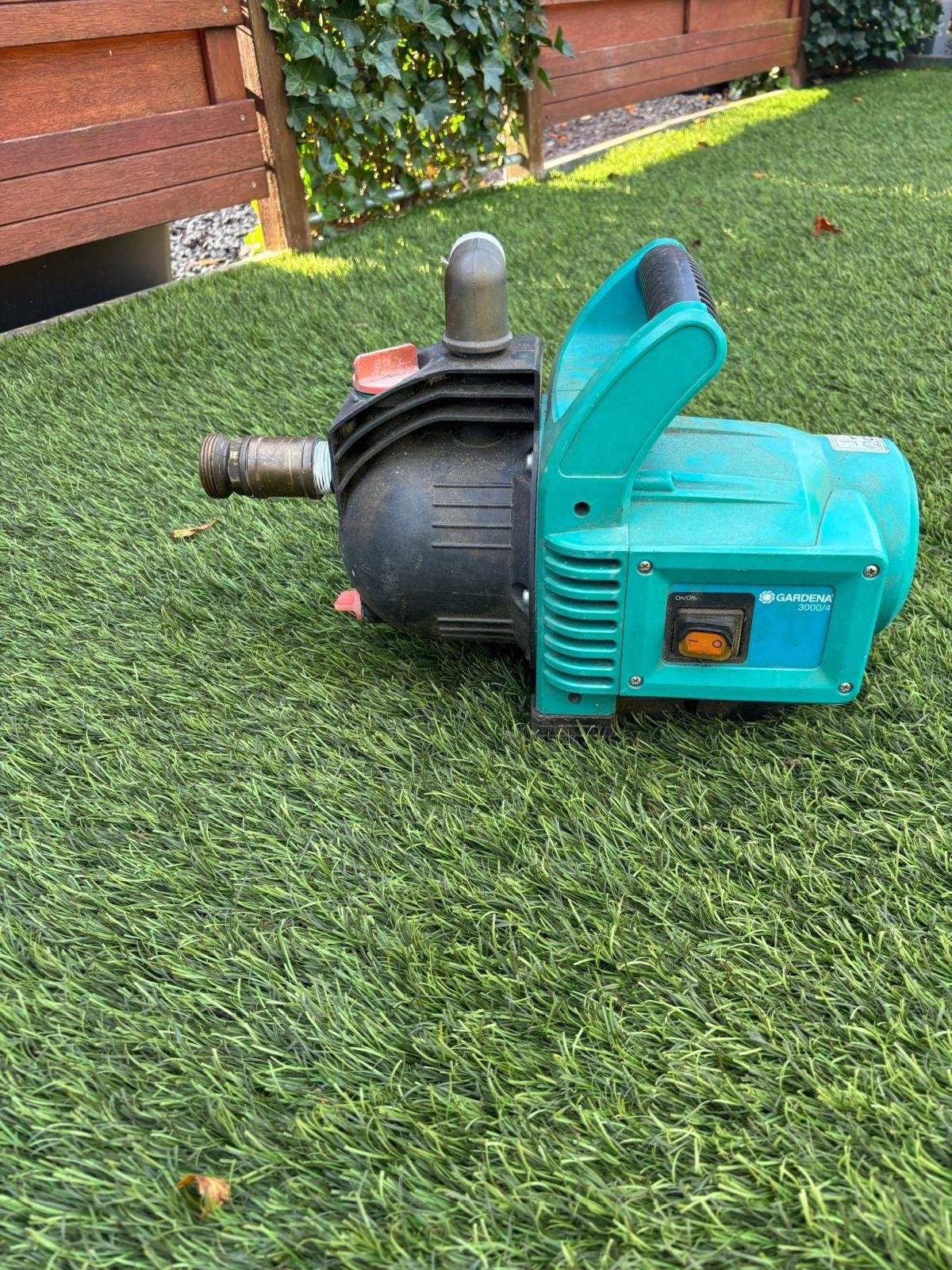 Gardena Waterpomp 3000/4 - Gebruikt, Tuin en Terras, Ophalen of Verzenden, Gebruikt, Elektrisch, Besproeiingspomp