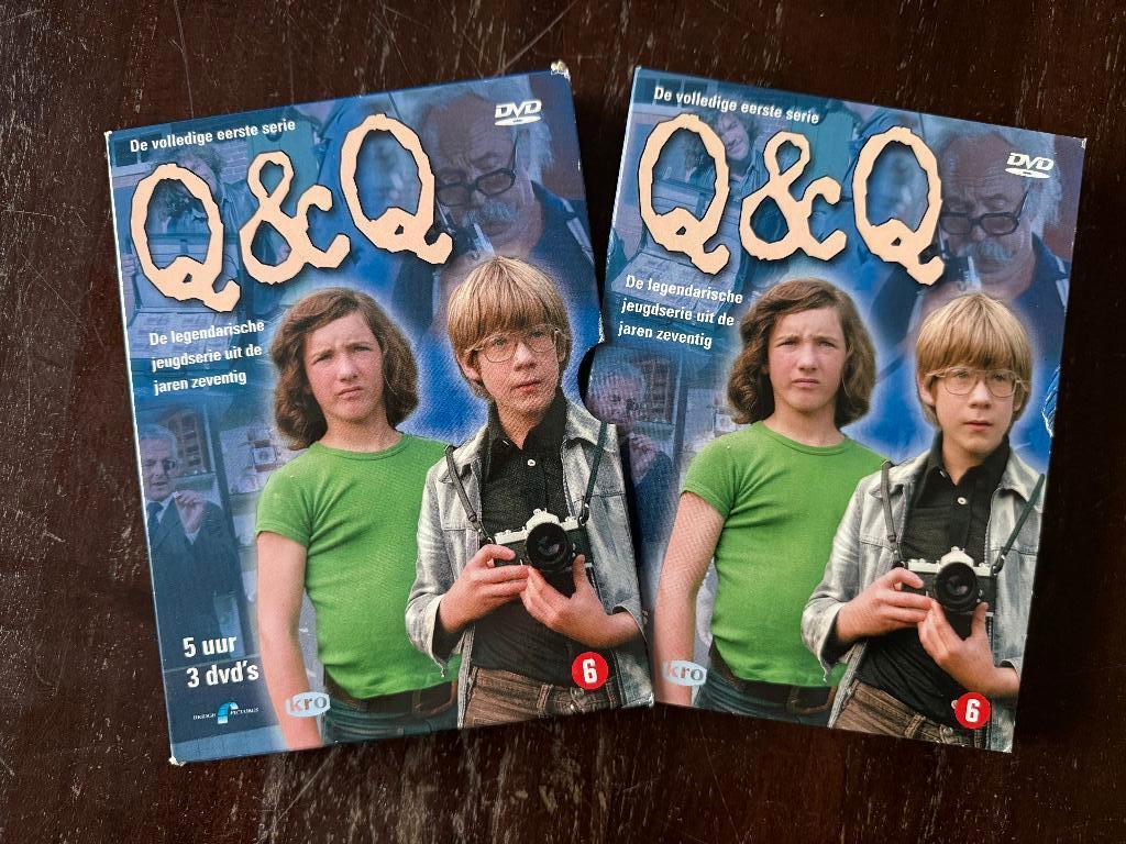 Q en Q De Volledige Eerste Serie ( 3 DVD Box ), Boxset, Ophalen of Verzenden, Zo goed als nieuw, Vanaf 6 jaar