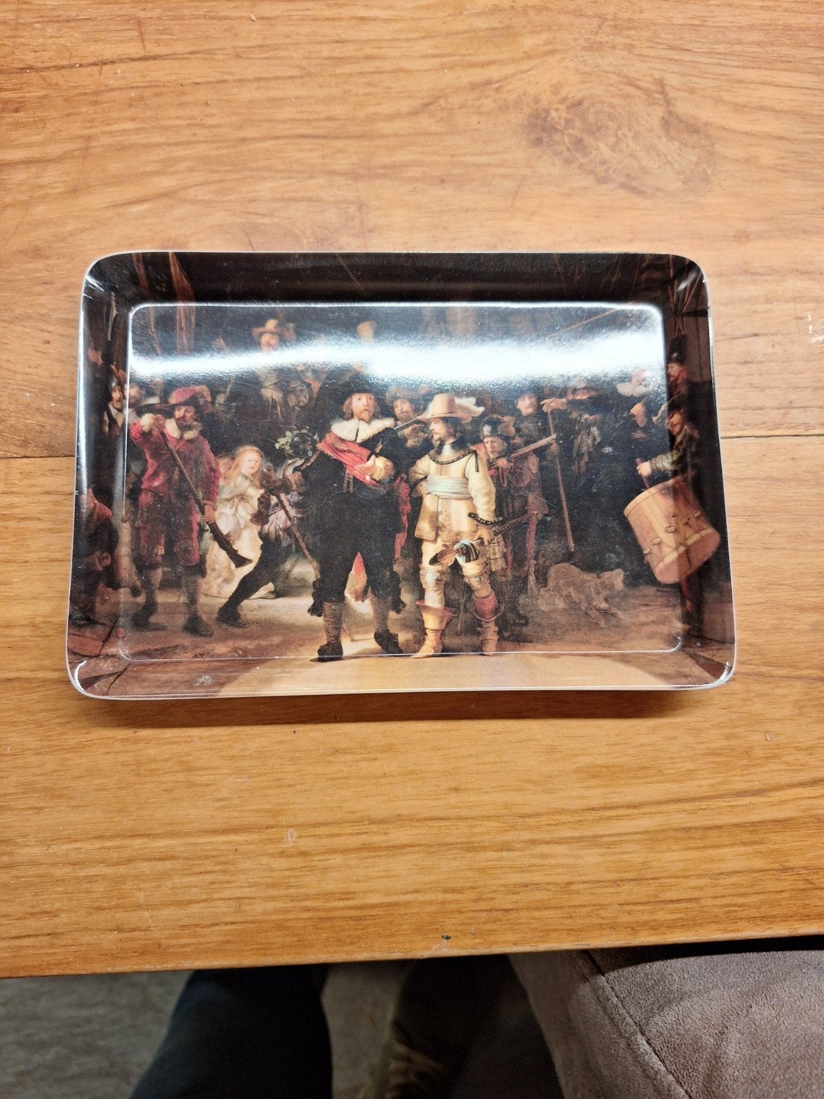 Dienblad De Nachtwacht Rembrandt, Antiek en Kunst, Ophalen of Verzenden