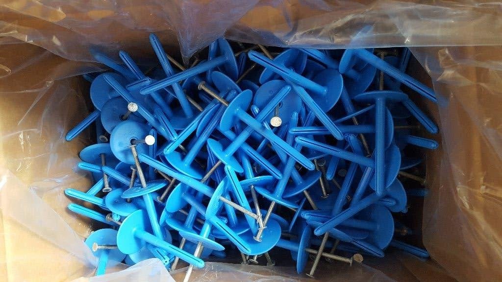 EUROFAST slagplugcombinatie 5.0 x 95 mm (250 stuks), Doe-het-zelf en Verbouw, Minder dan 4 cm, Overige materialen, Nieuw, Ophalen of Verzenden