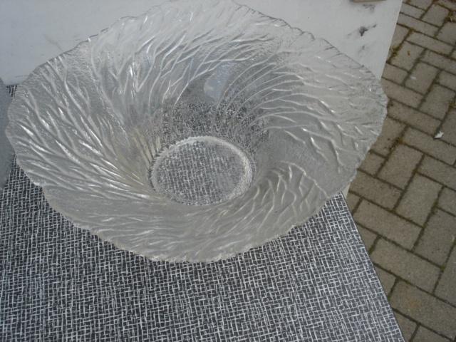 Vintage glazen schalen - Mäntsälän Lasisepät /Finland, Antiek en Kunst, Antiek | Glas en Kristal, Ophalen of Verzenden
