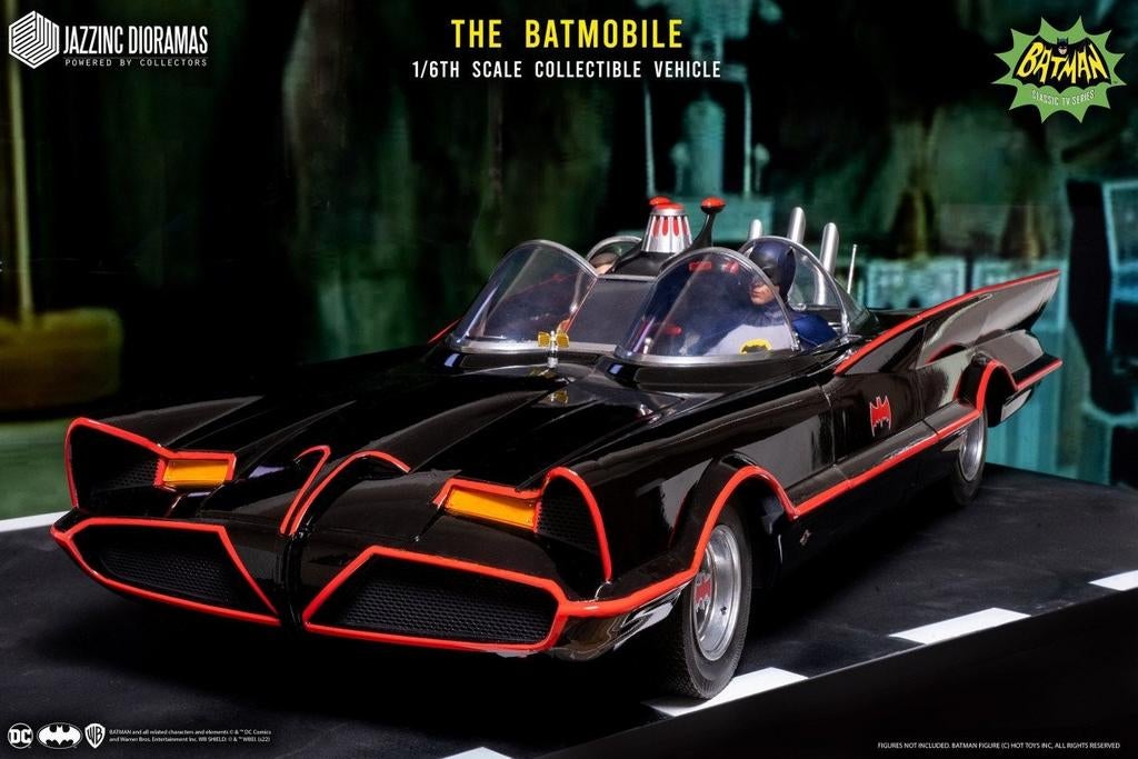 Jazzinc Batmobile DX 1966 1/6 Replica Figure Batman, Ophalen, Zo goed als nieuw, Actiefiguur of Pop