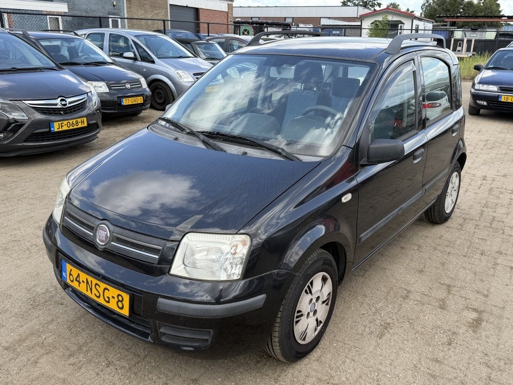 Fiat Panda 1.2 Edizione Cool| 2010| ZWART| AIRCO| ELEK PAKKE, Auto's, Stof, Gebruikt, 1242 cc, Zwart