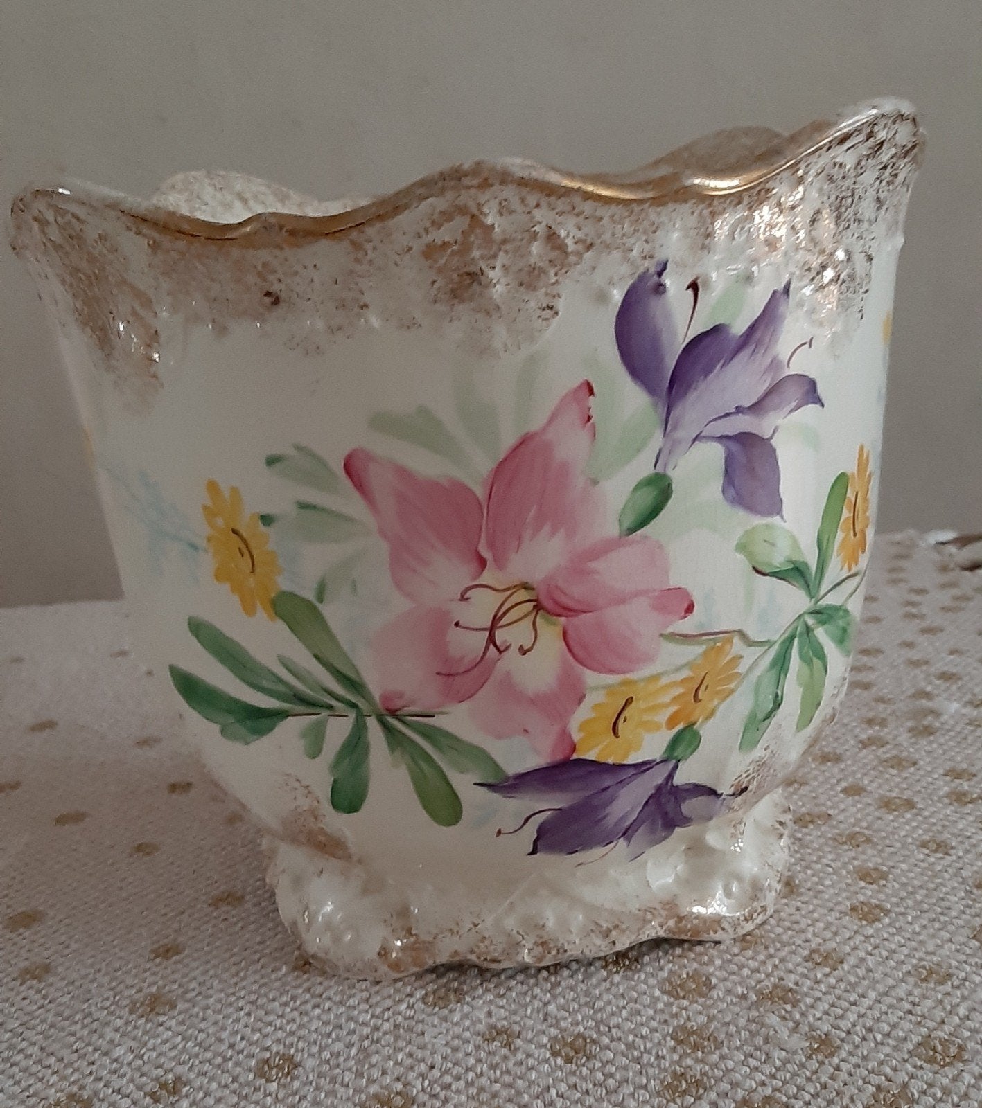 Vintage bloempot, Antiek en Kunst, Ophalen