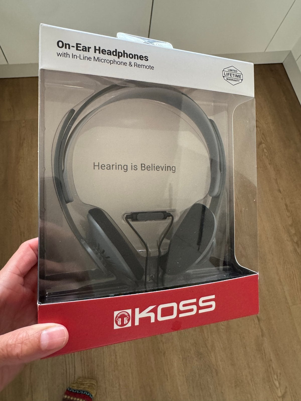 Koss KPH30iK On-Ear Hoofdtelefoon met Microfoon, Ophalen of Verzenden, Nieuw, Op oor (supra aural), Overige merken