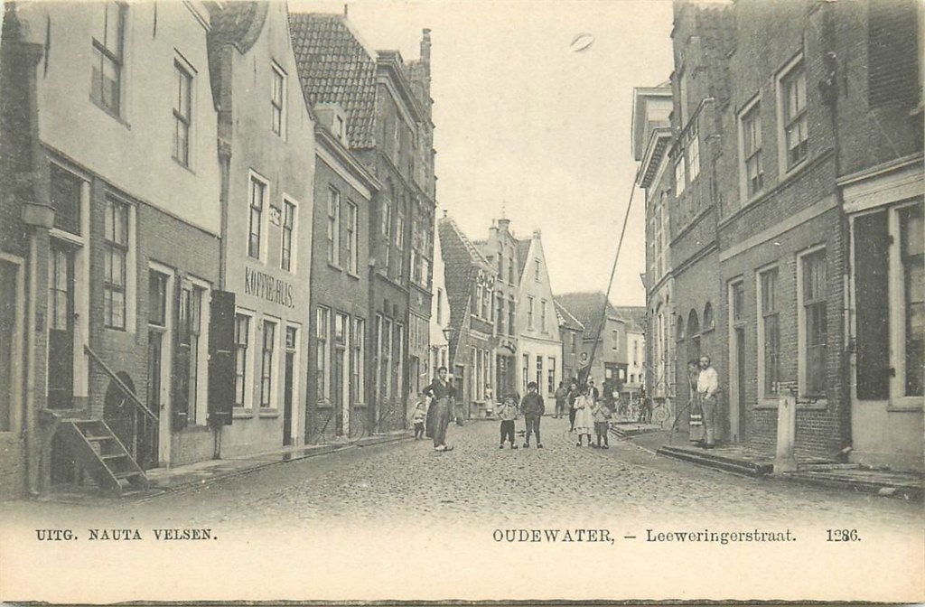 701-220-017 Oudewater Leeweringerstraat, Verzamelen, Verzenden, Voor 1920, Utrecht