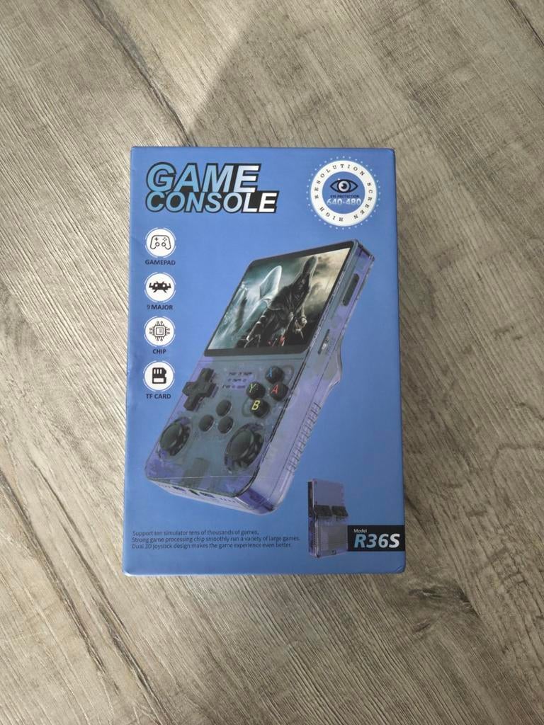 Nieuwe Game Console R36S - Draagbare Retro Gaming, Spelcomputers en Games, Spelcomputers | Overige, Nieuw, Overige merken, Ophalen of Verzenden