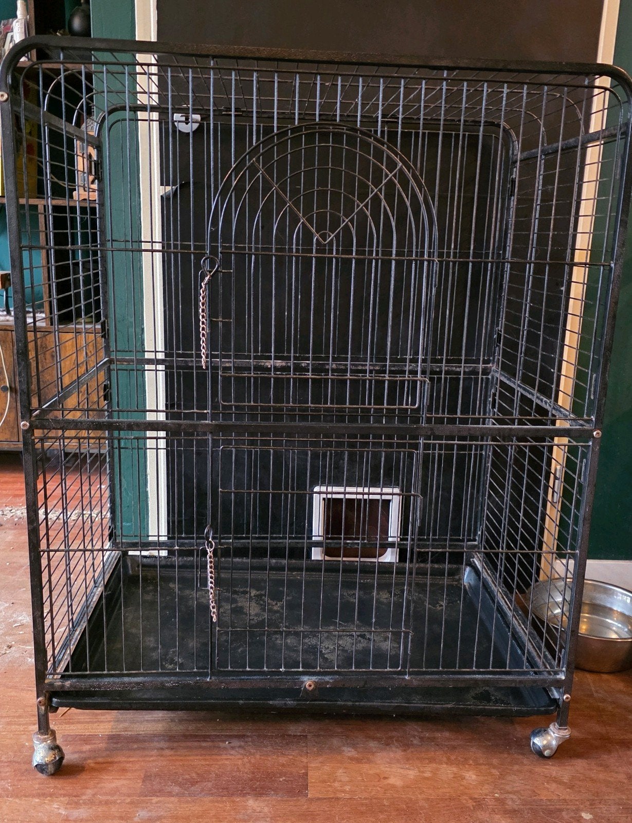 chinchilla, fretten, ratten, knaagdieren kooi, Dieren en Toebehoren, Ophalen, Gebruikt, Aluminium, Overige typen