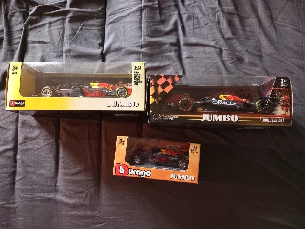 3 Max Verstappen wagens Jumbo, Ophalen, Zo goed als nieuw, Formule 1