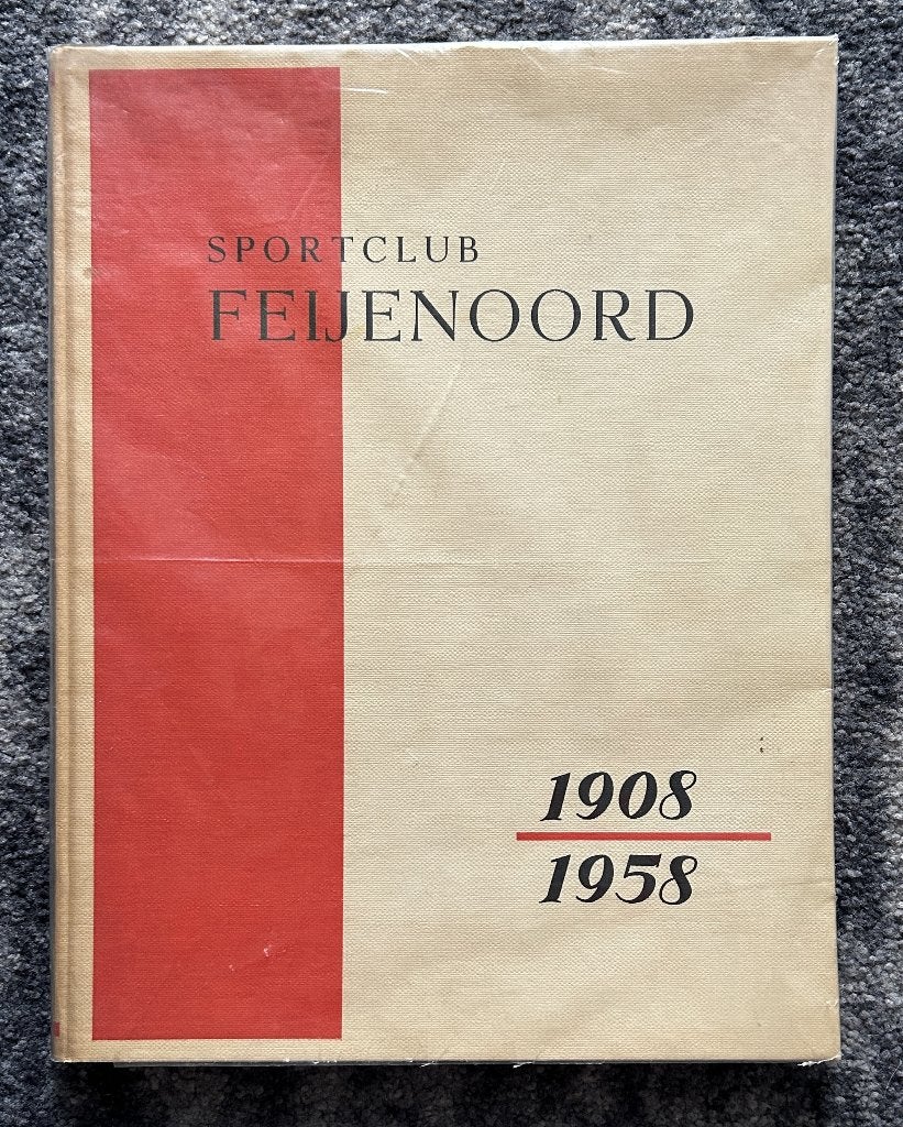 Sportclub Feijenoord 1908 - 1958, Ophalen of Verzenden, Zo goed als nieuw, Feyenoord, Boek of Tijdschrift