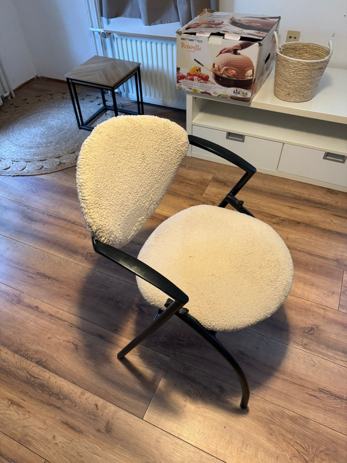 Bekleede stoelen 6 stuks, Ophalen, Zo goed als nieuw
