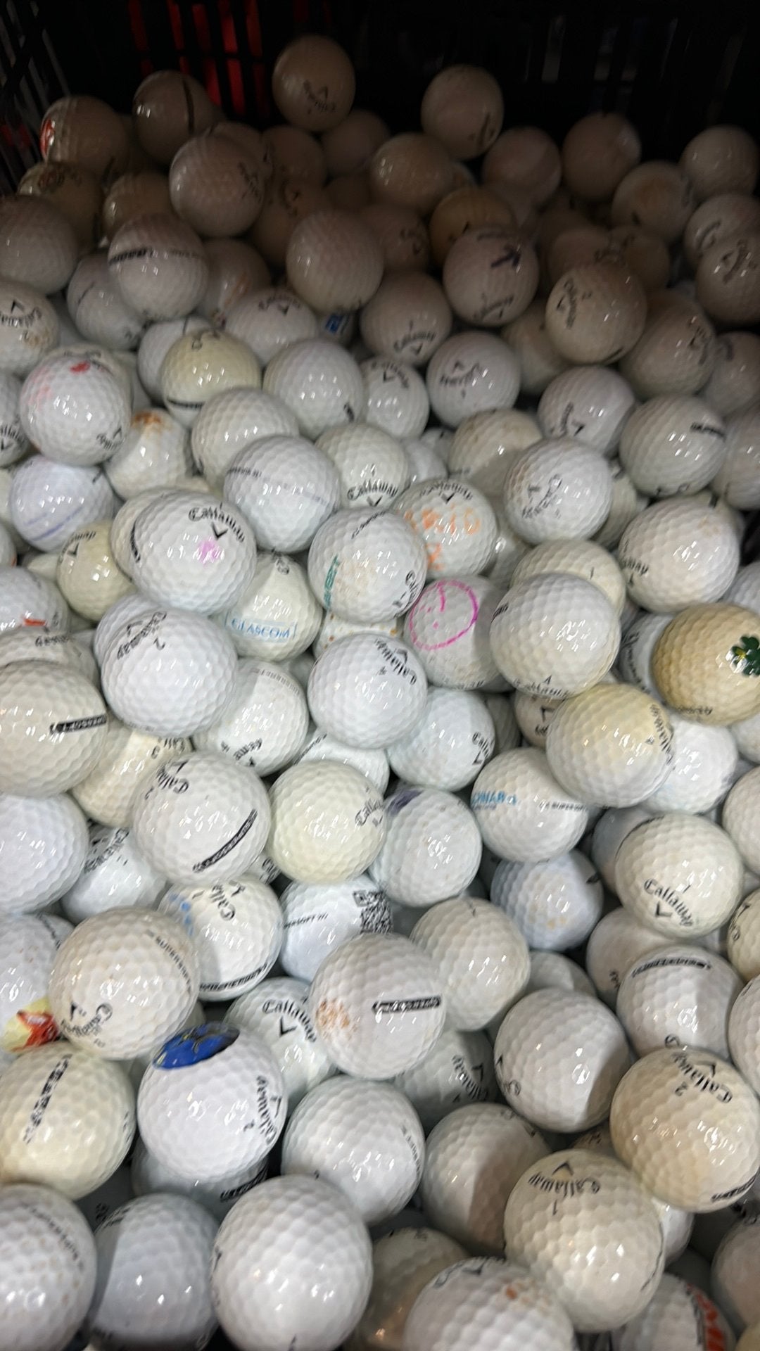 50x Callaway supersoft, Ophalen of Verzenden, Zo goed als nieuw, Bal(len), Callaway