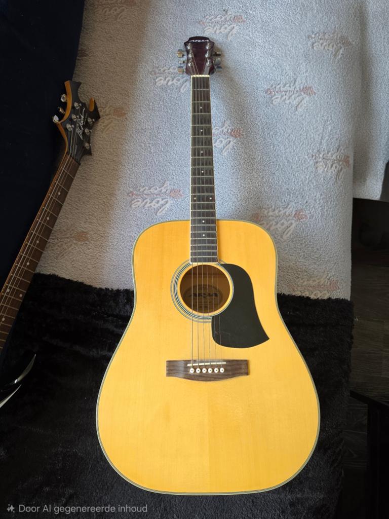 Aria AW20N akoestische western gitaar, Ophalen, Gebruikt, Western- of Steelstringgitaar