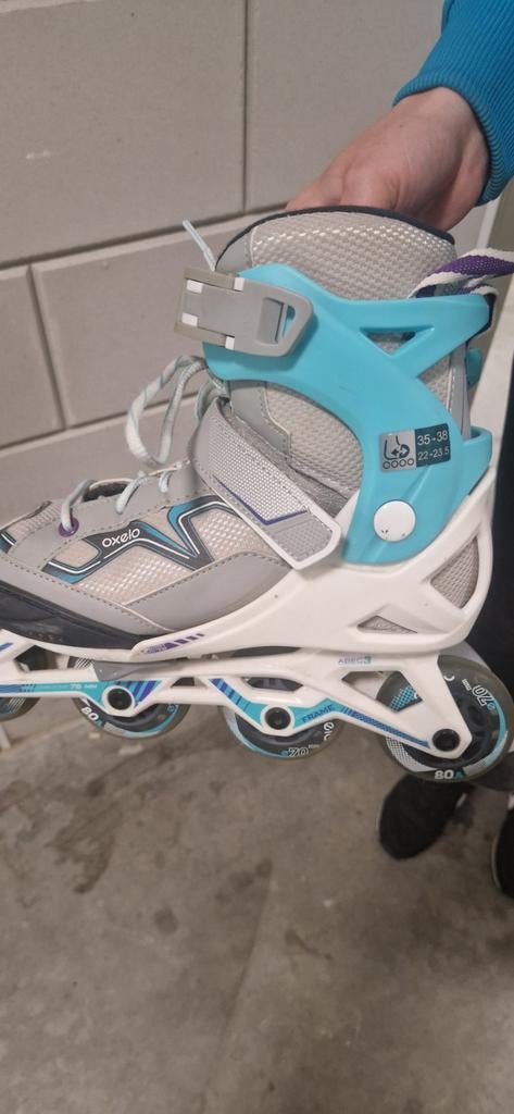 Verstelbare Oxelo inline skates - Maat 35-38, Ophalen of Verzenden, Verstelbaar, Gebruikt, Kinderen