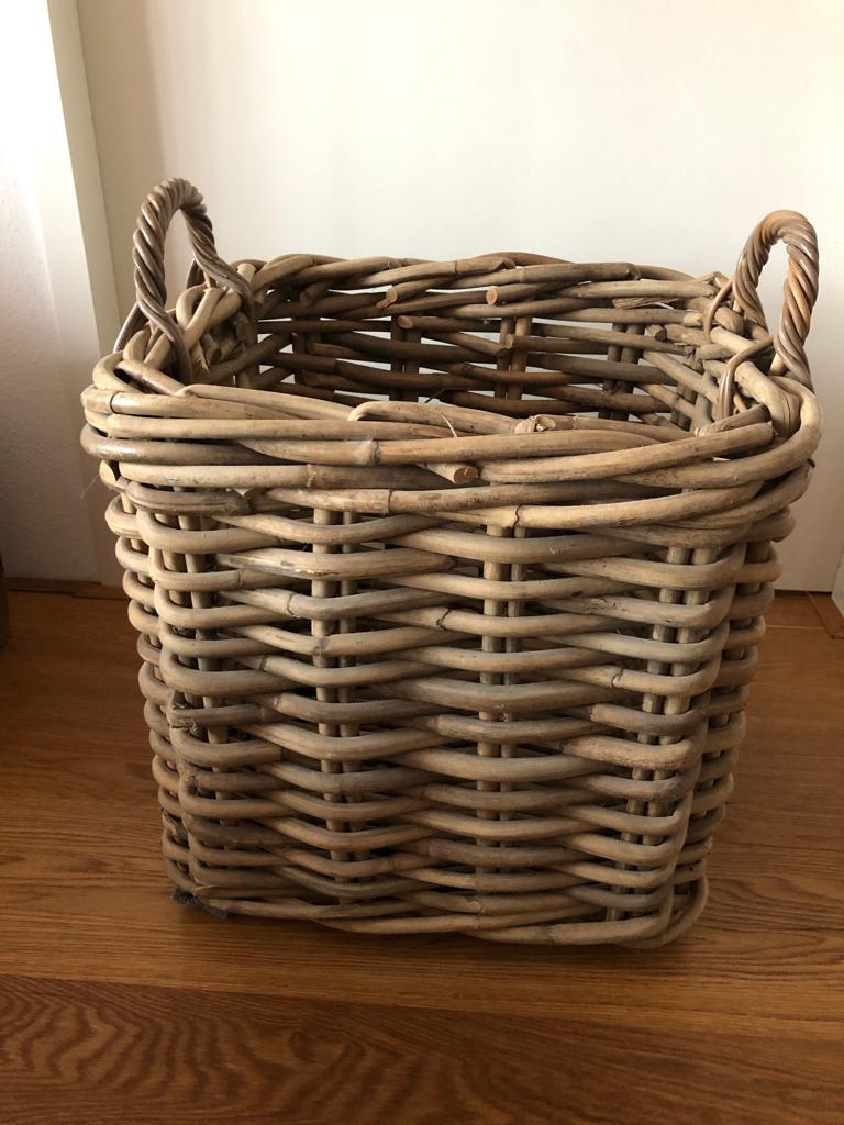 Rotan Mand, Ophalen, Overige materialen, Mand, Vierkant