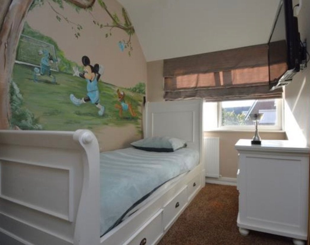 een persoons bed, Ophalen, 90 cm, Eenpersoons, Wit