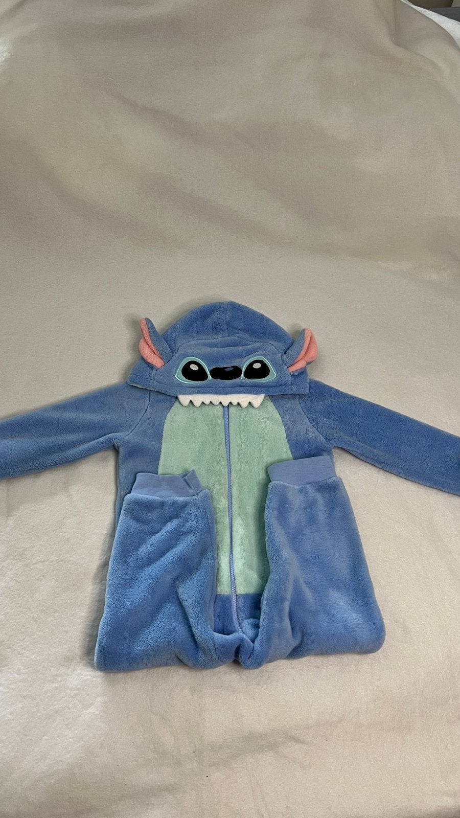 Stitch Disney onesie / Halloween kostuum maat 92, Ophalen of Verzenden, Zo goed als nieuw, 104 of kleiner, Jongen of Meisje