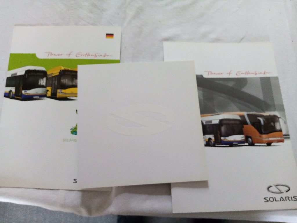 SOLARIS company-introductiefolders, Ophalen of Verzenden, Zo goed als nieuw, Overige merken