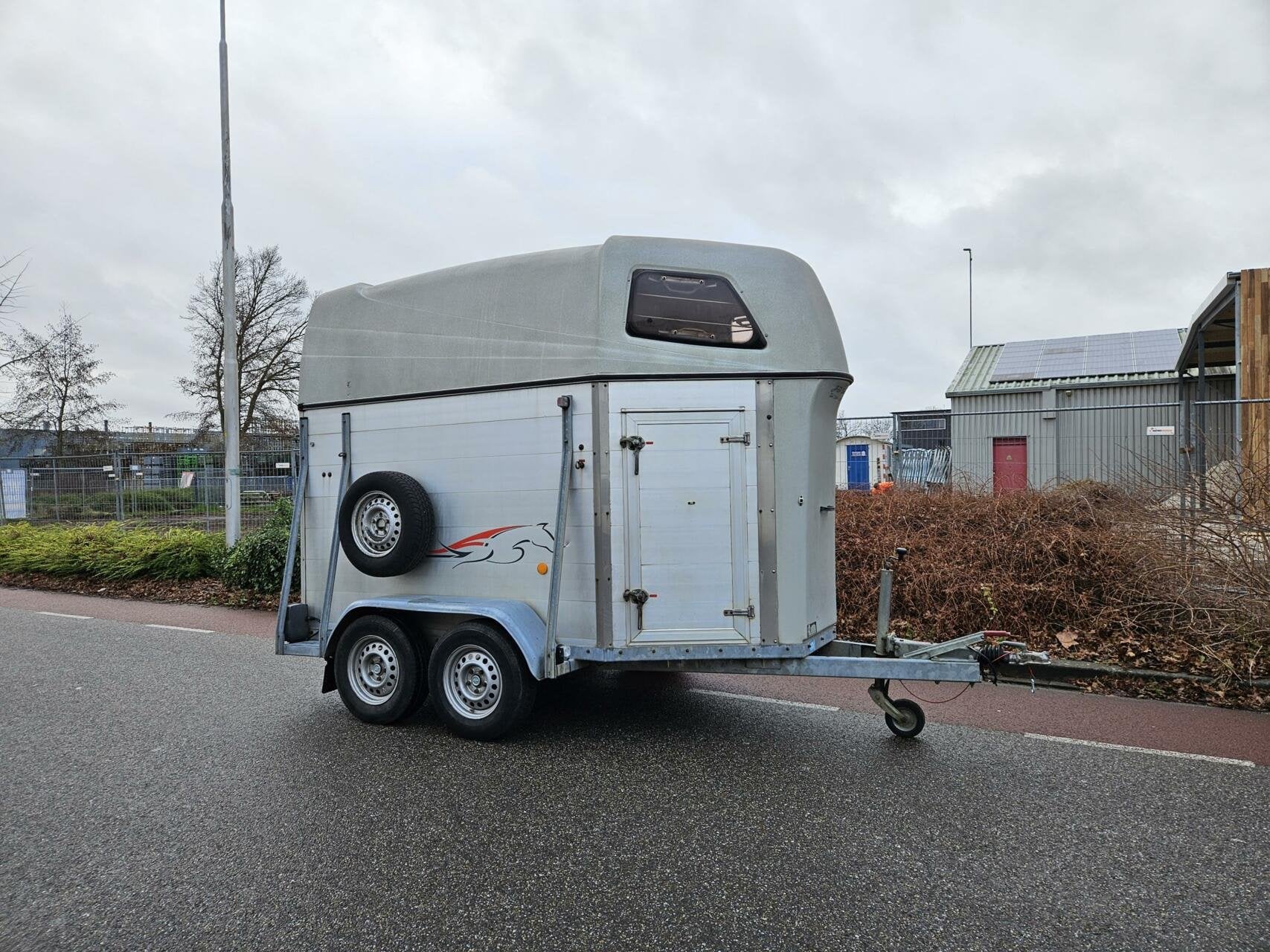 Sluis 2-paards trailer, Dieren en Toebehoren, Gebruikt, Overige typen