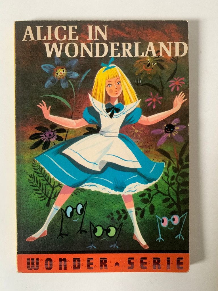 3 Vintage Wonder-serie Boekjes: Gulliver, Pinokkio, Alice, Ophalen of Verzenden, Gelezen, Fictie algemeen