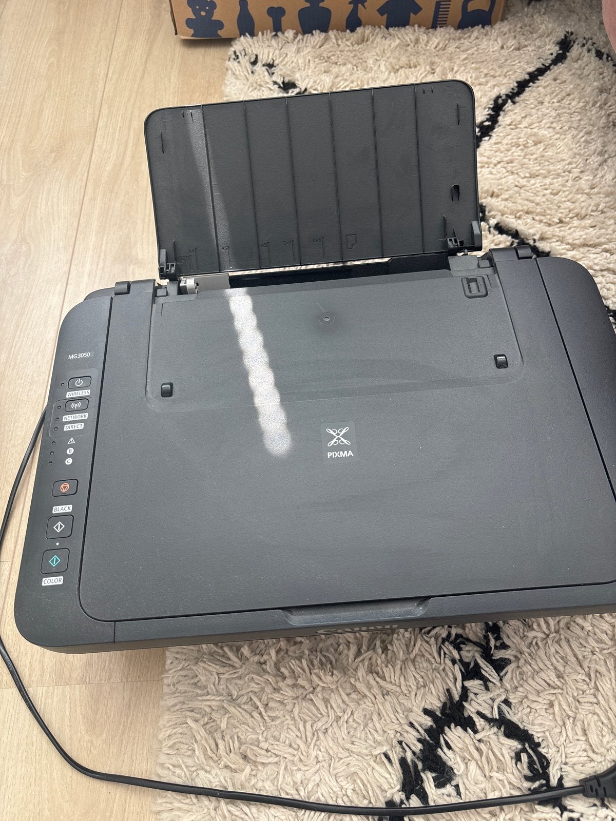 Canon Pixma MG3050 All-in-One Printer - Draadloos, Computers en Software, Printers, Ophalen, Gebruikt, Inkjetprinter, All-in-one