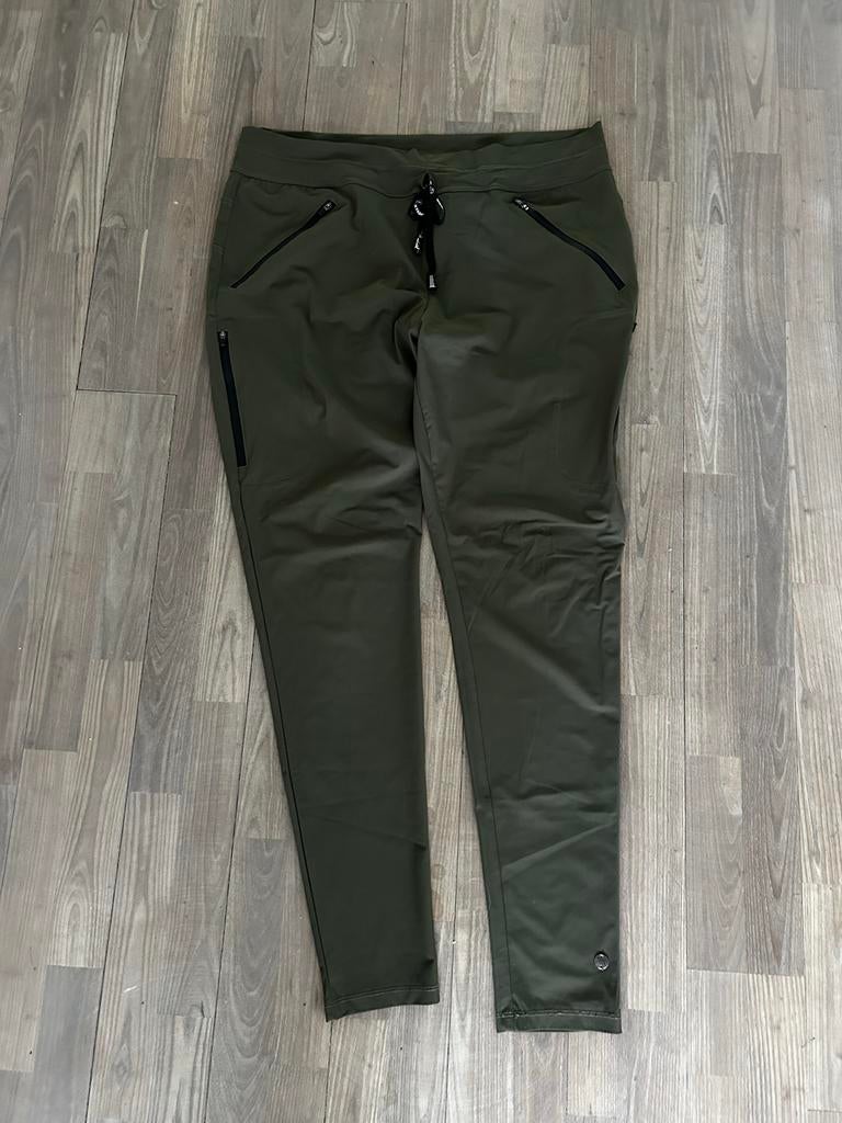 My Pashion Travelstof Broek XXL Army Groen, Kleding | Dames, Maat 46/48 (XL) of groter, Ophalen of Verzenden, Zo goed als nieuw