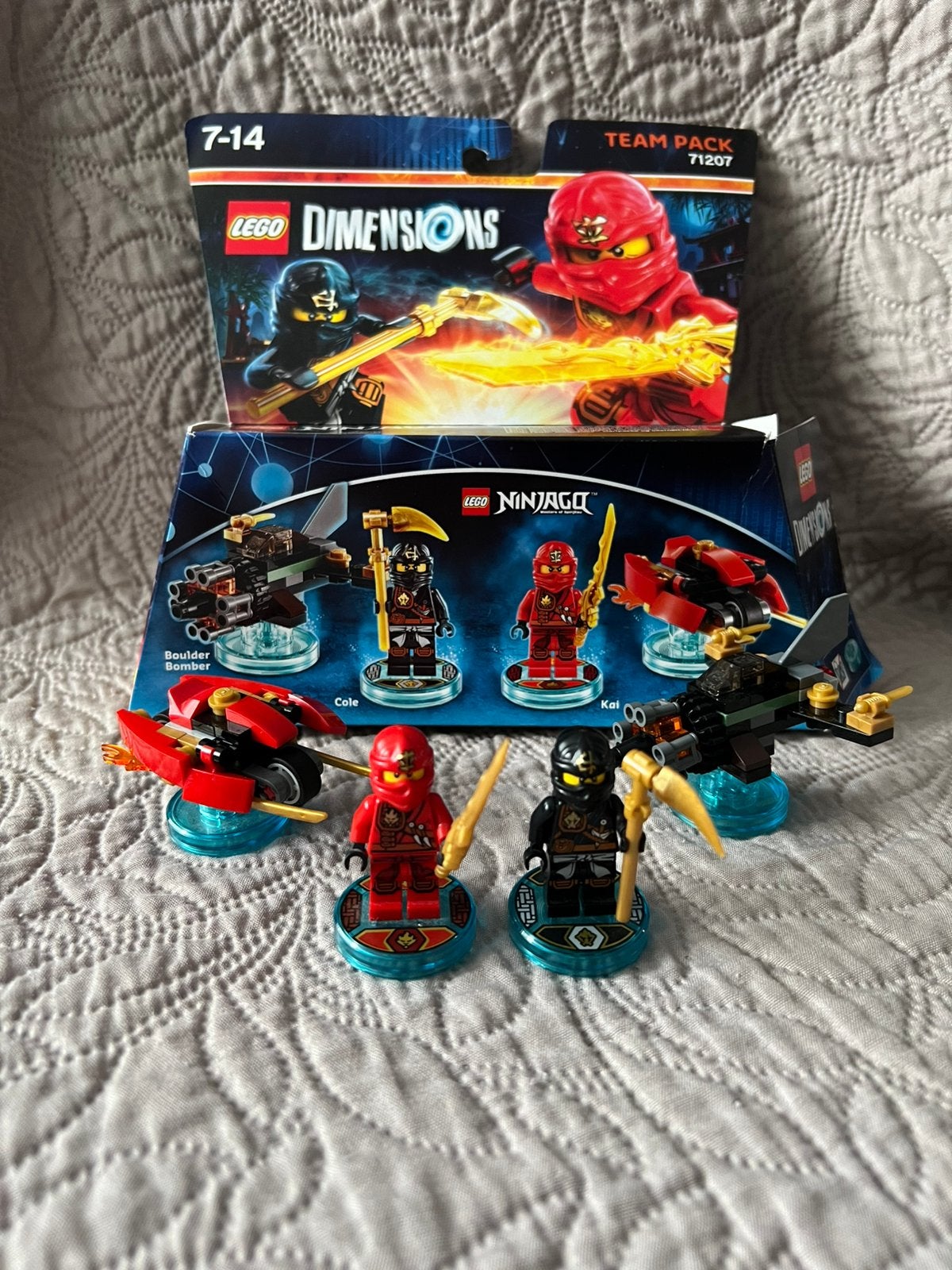 Lego dimensions 71207 Ninjago Kai & Cole, Avontuur en Actie, Ophalen of Verzenden, Zo goed als nieuw, 3 spelers of meer