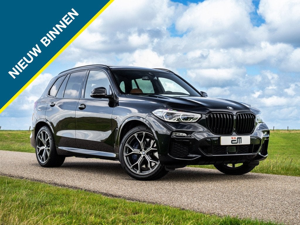 BMW X5 xDrive45e High Ex. M-Sport Pano Trekhaak (bj 2021), Auto's, BMW, Gebruikt, Automatische klimaatregeling, Zwart, Hybride Elektrisch/Benzine