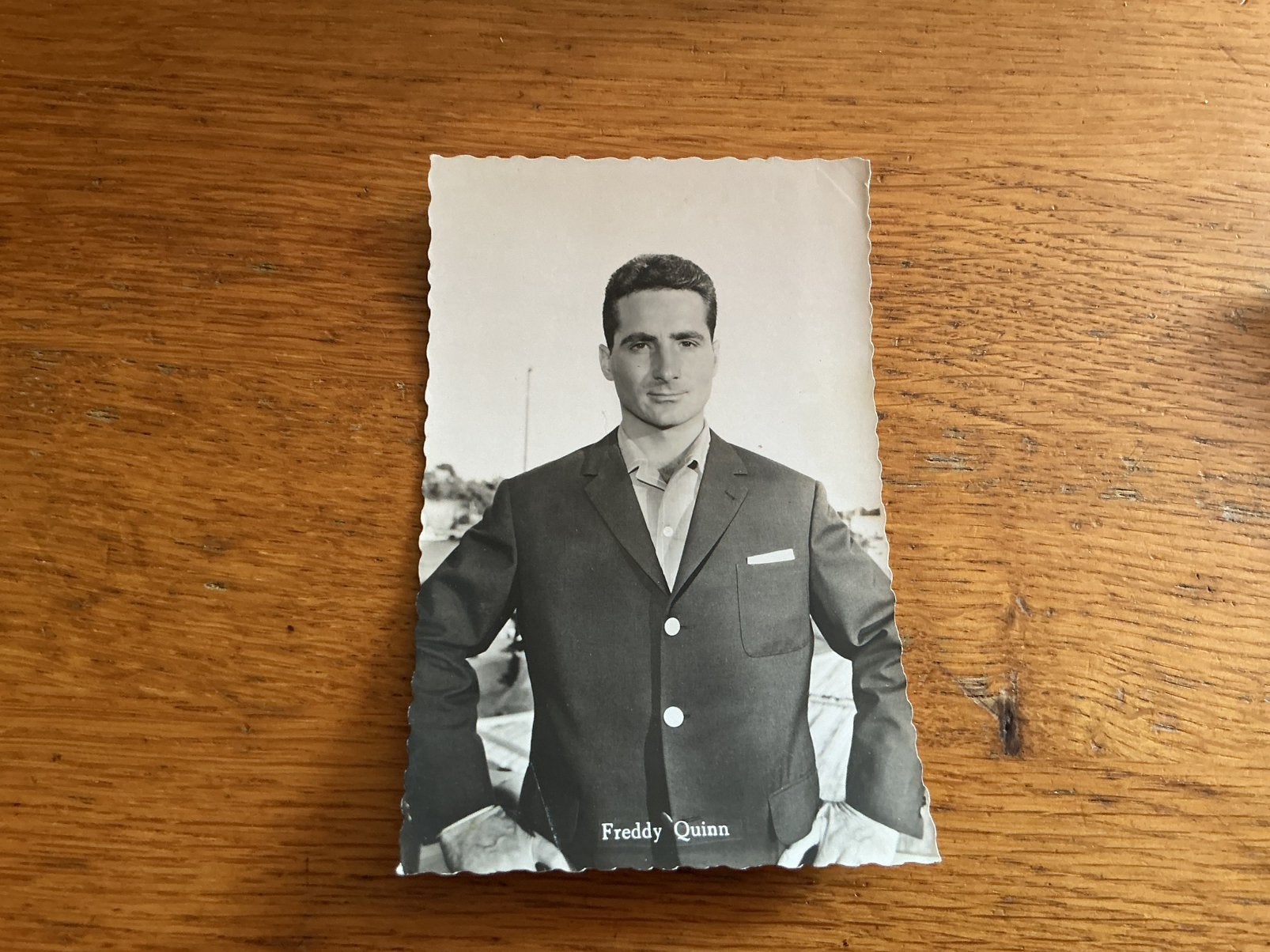 A198 Freddy Quinn vlek, Ophalen of Verzenden, Zo goed als nieuw, Foto of Kaart