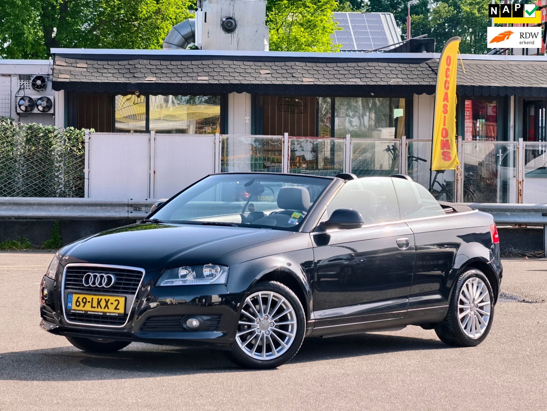 Audi A3 Cabriolet 1.2 TFSI Attraction Pro Line / NAP / NWE D, Auto's, Audi, Voorwielaandrijving, Euro 5, Stof, Gebruikt