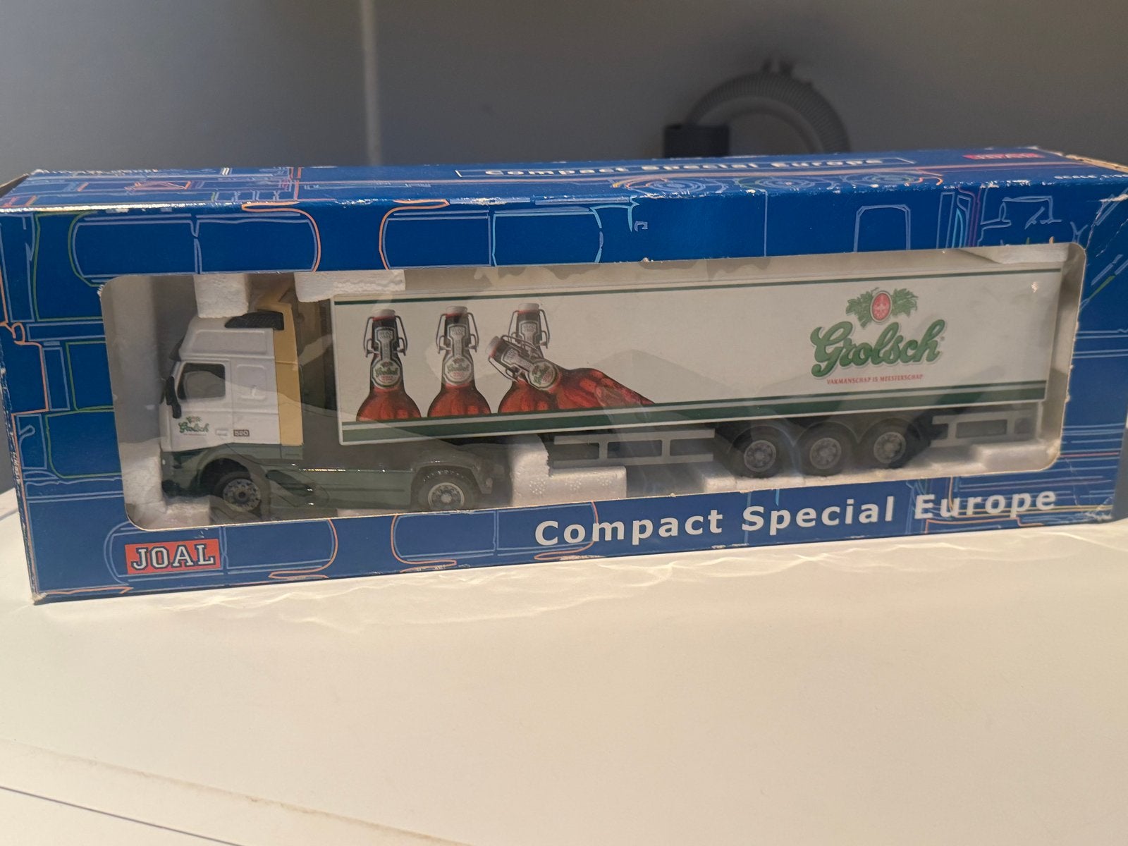 Joal Grolsch Vrachtwagen Model - Compact Special Europe, Ophalen of Verzenden, Nieuw, Overige merken